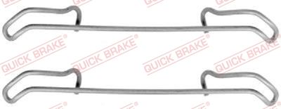 Комплектующие, колодки дискового тормоза QUICK BRAKE 109-1056