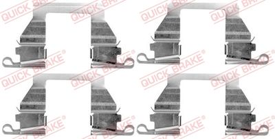 Piederumu komplekts, Disku bremžu uzlikas QUICK BRAKE 109-1800