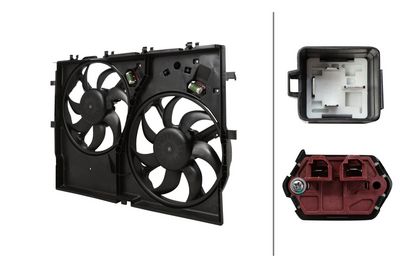 Ventilators, Motora dzesēšanas sistēma HELLA 8EW 366 420-481