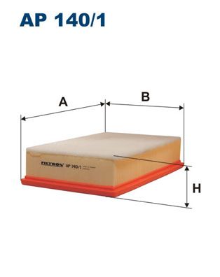 Воздушный фильтр FILTRON AP 140/1