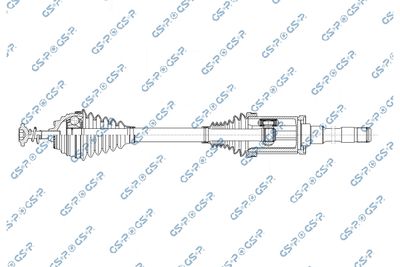 Piedziņas vārpsta GSP 202053