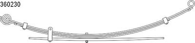 Многолистовая рессора CS GERMANY 10.360.230.00