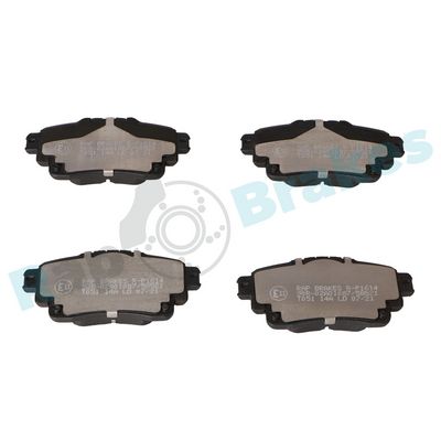 Bremžu uzliku kompl., Disku bremzes RAP BRAKES R-P1614