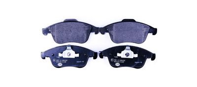 Комплект тормозных колодок, дисковый тормоз HELLA 8DB 355 014-801