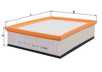 Воздушный фильтр MAHLE LX 538