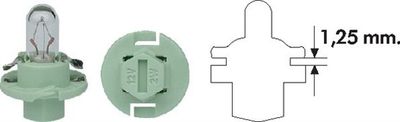 MAGNETI MARELLI 002053100000 Kvēlspuldze, Instrumentu paneļa