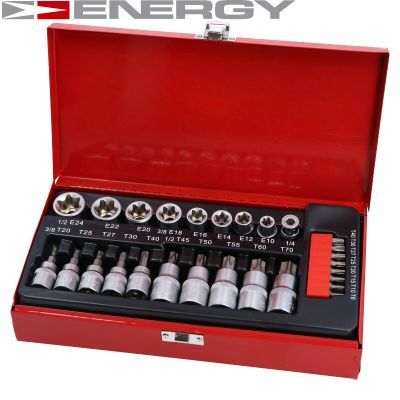 Skrūvgrieža uzgaļu komplekts ENERGY NE00192
