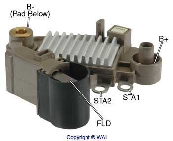 Ģeneratora sprieguma regulators WAI M517