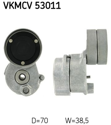 Siksnas spriegotājs, Ķīļsiksna SKF VKMCV 53011