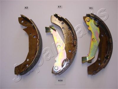 Bremžu loku komplekts JAPANPARTS GF-K08AF