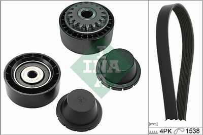 Поликлиновой ременный комплект Schaeffler INA 529 0280 10