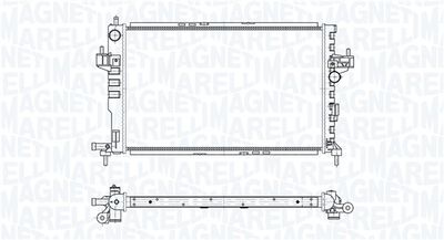 Radiators, Motora dzesēšanas sistēma MAGNETI MARELLI 350213191500