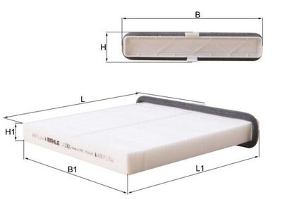 Фильтр, воздух во внутренном пространстве MAHLE LA 1361