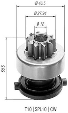 Zobrats, Starteris MAGNETI MARELLI 940113020169