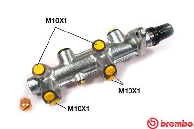Главный тормозной цилиндр BREMBO M 85 076