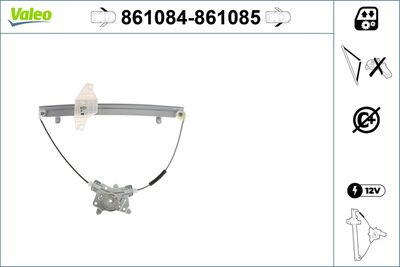 Стеклоподъемник VALEO 861084