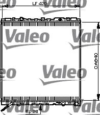Радиатор, охлаждение двигателя VALEO 735503