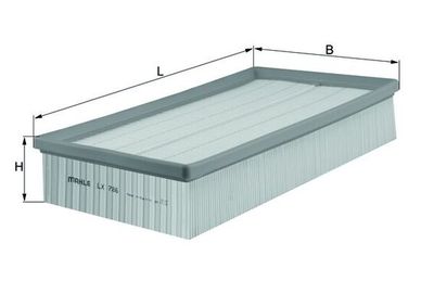 Gaisa filtrs MAHLE LX 786