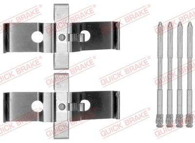 Комплектующие, колодки дискового тормоза QUICK BRAKE 109-1796