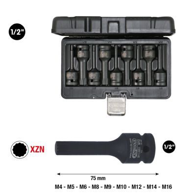 Muciņu komplekts KS TOOLS 911.0944