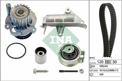 Ūdenssūknis + Zobsiksnas komplekts Schaeffler INA 530 0177 30