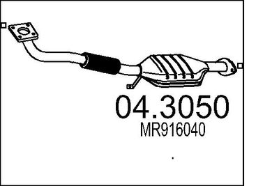 Катализатор MTS 04.3050