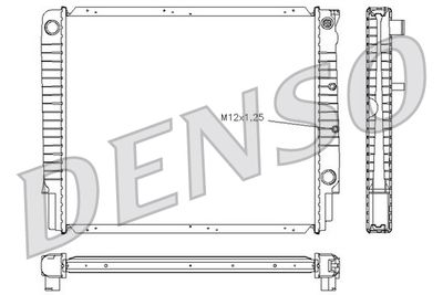 Radiators, Motora dzesēšanas sistēma DENSO DRM33036