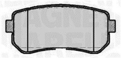 Bremžu uzliku kompl., Disku bremzes MAGNETI MARELLI 363916060822