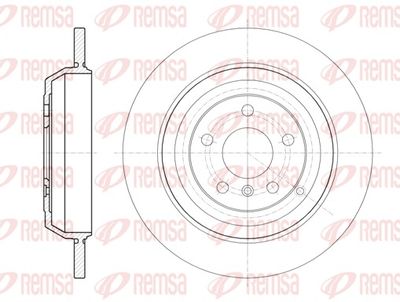 Тормозной диск REMSA 61166.00
