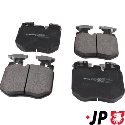 Комплект тормозных колодок, дисковый тормоз JP GROUP 1463616510