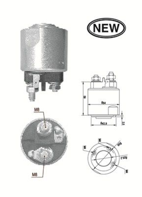 Ievilcējrelejs, Starteris MAGNETI MARELLI 940113050547