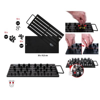Turētājs, spēka muciņa KS TOOLS 800.0185