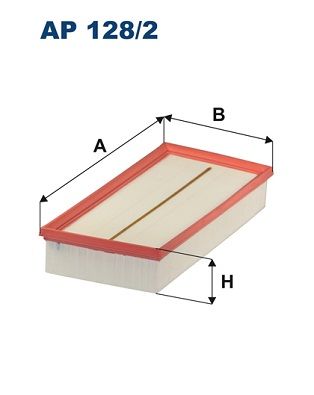 Gaisa filtrs FILTRON AP 128/2