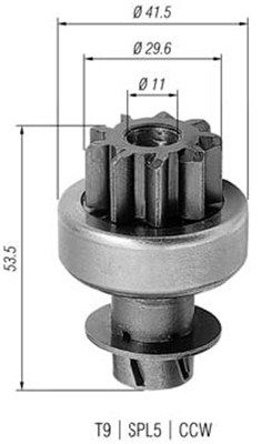 Zobrats, Starteris MAGNETI MARELLI 940113020315