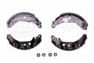 Bremžu loku komplekts HELLA PAGID 8DB 355 001-031