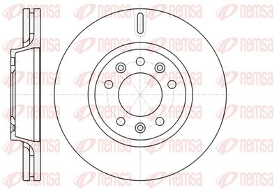 Тормозной диск REMSA 61052.10