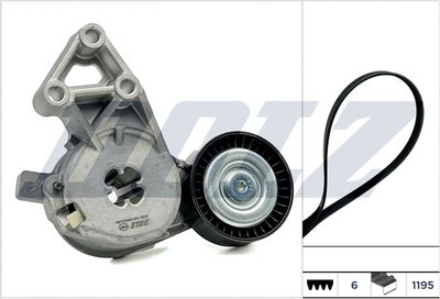 Комплект ремня ГРМ DOLZ SKD214A