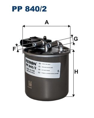 Топливный фильтр FILTRON PP 840/2