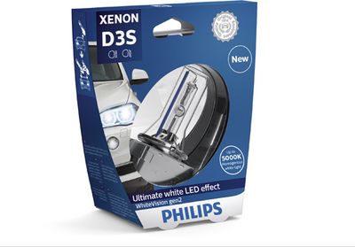 Kvēlspuldze, Tālās gaismas lukturis PHILIPS 42403WHV2S1