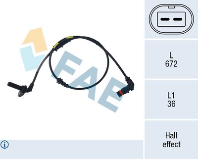 Devējs, Riteņu griešanās ātrums FAE 78737