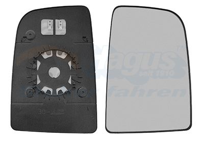 Spoguļstikls, Ārējais atpakaļskata spogulis VAN WEZEL 3083838