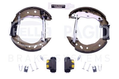 Bremžu loku komplekts HELLA PAGID 8DB 355 004-441