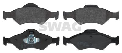 Bremžu uzliku kompl., Disku bremzes SWAG 50 91 6400