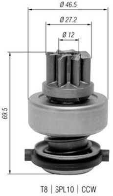 Zobrats, Starteris MAGNETI MARELLI 940113020340