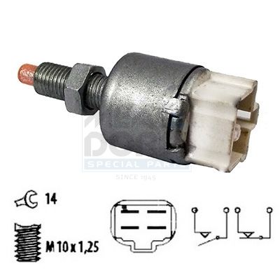 Выключатель фонаря сигнала торможения MEAT & DORIA 35007