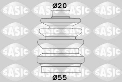 Комплект пыльника, приводной вал SASIC 1906020