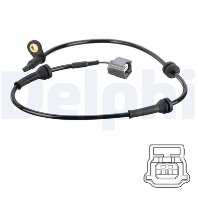 Devējs, Riteņu griešanās ātrums DELPHI SS20802