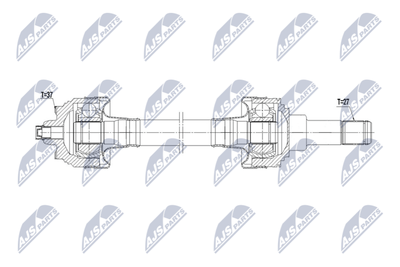Приводной вал NTY NPW-BM-236