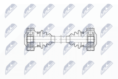 Приводной вал NTY NPW-BM-196