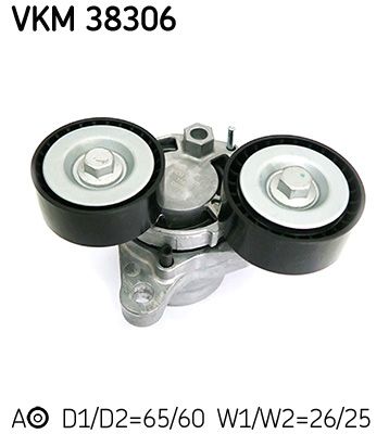 Натяжитель ремня, клиновой зубча SKF VKM 38306
